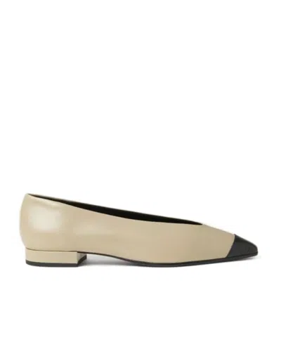 Loro Piana Rebecca Ballet Flats In Nude