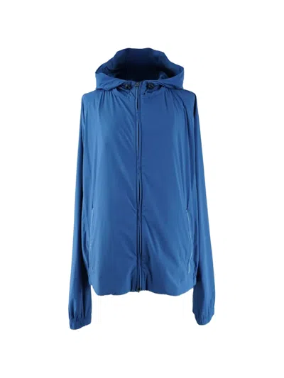Pre-owned Loro Piana Regatta Deck Hooded Jacket In Blue