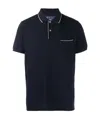 Loro Piana Regatta Short-sleeved Polo Shirt In Navy Blue