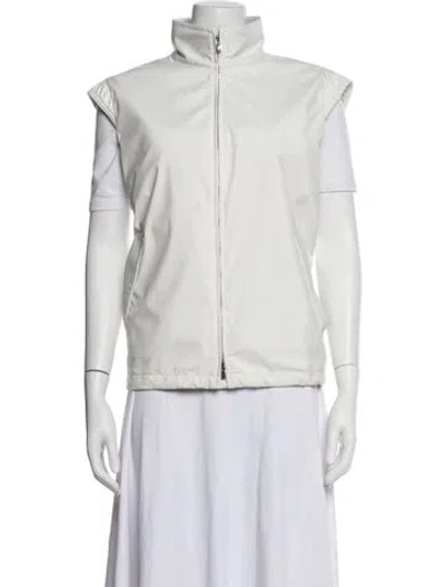 Pre-owned Loro Piana Regatta Vest In Neutral