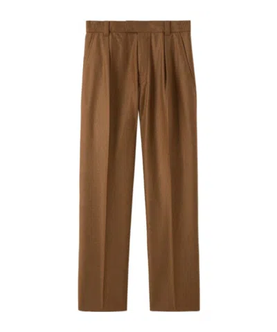 Loro Piana Reinga Trousers In Brown