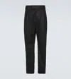 Loro Piana Reinga Wool And Cashmere Straight Pants In Grey