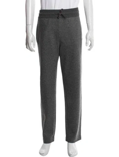 Pre-owned Loro Piana Re-mix Cashmere Lounge Bottoms In Grey