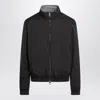 Loro Piana Reversible Windmate Cashmere Zip Bomber In Blue