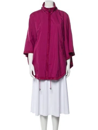 Pre-owned Loro Piana Reversible Coat In Pink