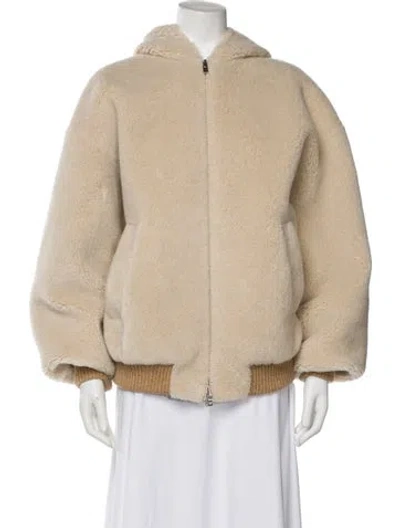 Pre-owned Loro Piana Reversible Green Storm System Cashmere Jacket In Neutral