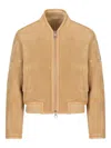 Loro Piana Reversible Suede Jacket In Brown