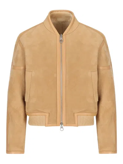 Loro Piana Reversible Suede Jacket In Brown