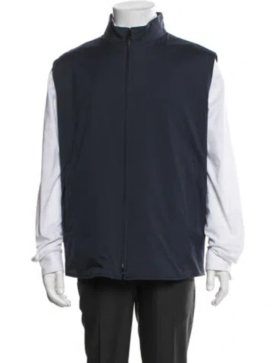 Pre-owned Loro Piana Reversible Vest W/ Tags In Blue