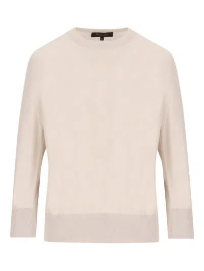 Loro Piana Rib-knit Sweater In Neutral