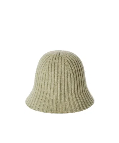 Loro Piana Rib Knitted Hat In Nude