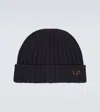 LORO PIANA RIBBED-KNIT CASHMERE BEANIE