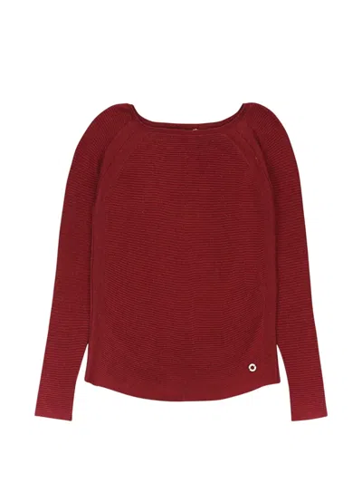 Loro Piana Ribbed Sweater In Brown