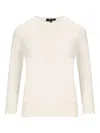 Loro Piana Ribbed Sweater In Neutral