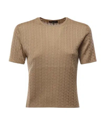 Loro Piana Rimella Crewneck In Brown