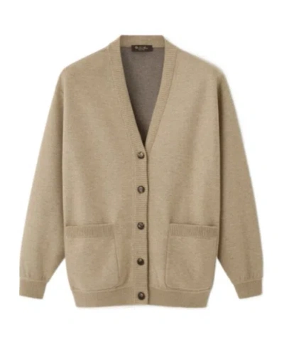 Loro Piana Rio Bodro Cardigan In Neutral