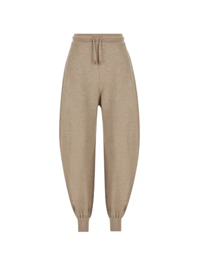 Loro Piana Rio Bodro Drawstring Track Pants In Neutral