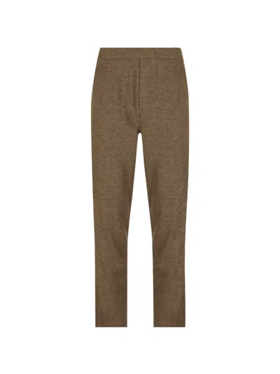 Loro Piana Rio Bodro Elasticated-waist Drawstring Trousers In Brown