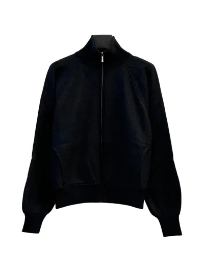 Loro Piana Rio Bodro High-neck Zip Bomber In Blue