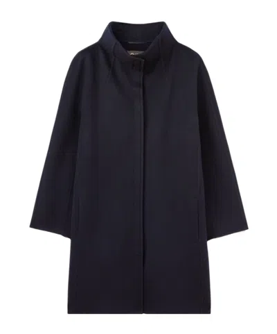 Loro Piana Roadden Cashmere Coat In Blue