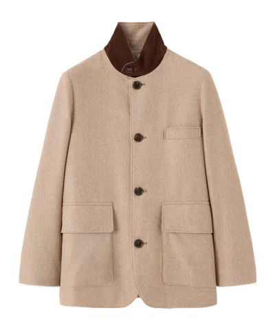 Loro Piana Roadster Mini Jacket In Neutral