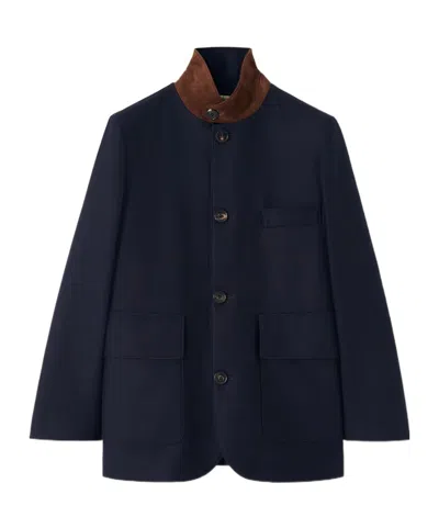 Loro Piana Roadster Mini Jacket In Blue