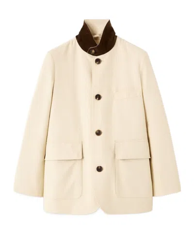 Loro Piana Roadster Mini Jacket In Silent Armony