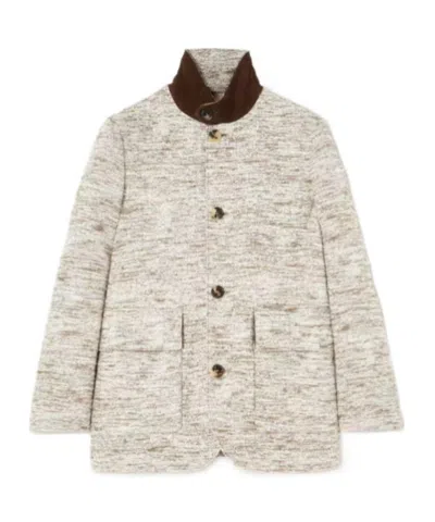 Loro Piana Roadster Mini Jacket In White