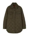 Loro Piana Rocar Diamond-shaped Quilted Casual Jacket In Green