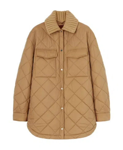 Loro Piana Rocar Long-sleeved Casual Jacket In Nude
