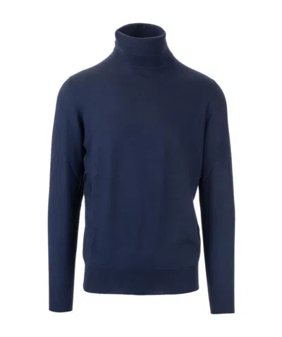 Loro Piana Roll Neck Jumper In Black