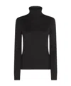 Loro Piana Roll Neck Long Sleeved Jumper In Black
