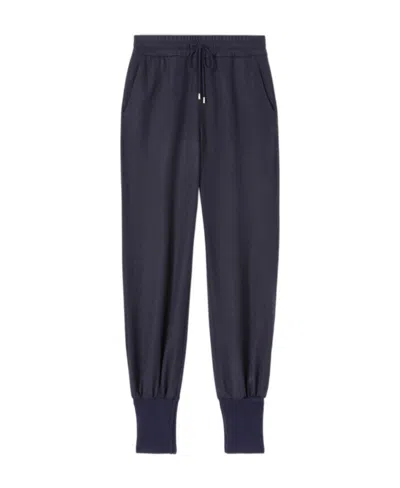 Loro Piana Rope Waist Cashmere Sweatpants In Black