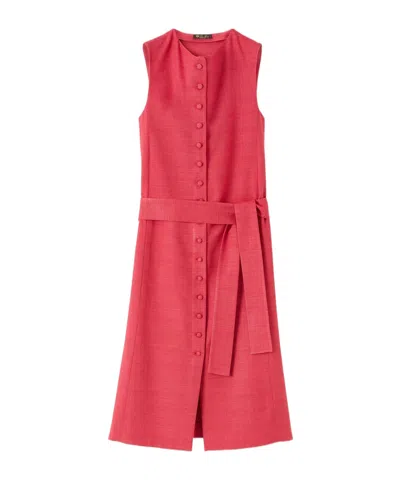 Loro Piana Rosa Dress In Red