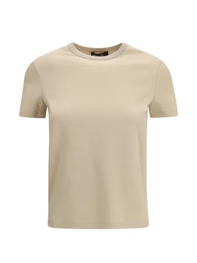 Loro Piana Round-neck T-shirt In Brown