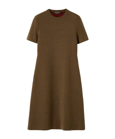 Loro Piana Royal Lightness Dress In Green