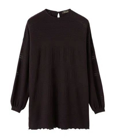 Loro Piana Royal Lightness Tunic In Black