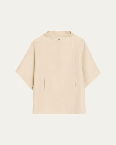 Loro Piana Salzburg Belted Cashmere Jacket In Neutral