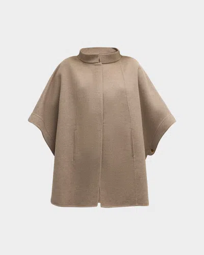 Loro Piana Salzburg Belted Cashmere Jacket In Brown