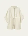 Loro Piana Salzburg Belted Cashmere Jacket In Beige