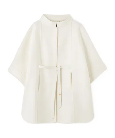 Loro Piana Salzburg Cape In Nougat