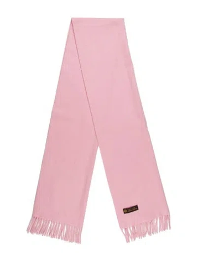 Pre-owned Loro Piana Scarf In Pink