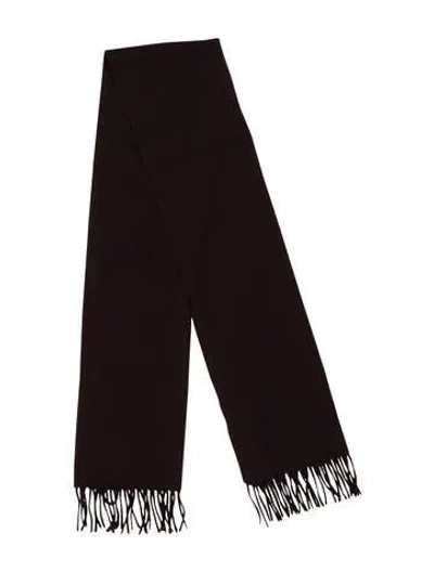Pre-owned Loro Piana Scarf W/ Tags In Burgundy