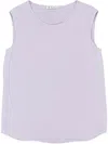 Loro Piana Scoop-neck Vest In Purple