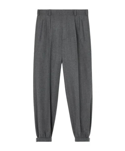 Loro Piana Scott Trousers In Gray