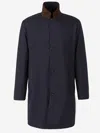 Loro Piana Sebring Windmate Suede-trimmed Storm System Shell Car Coat