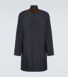 Loro Piana Sebring Technical Coat In Blue