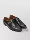 Loro Piana Sergio Derby Shoes In Ebony Colour Men In Black