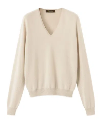 Loro Piana Sergio Sweater In Neutral