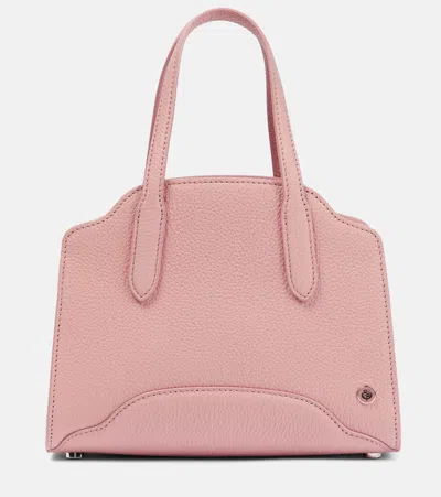 Loro Piana Sesia Micro Leather Tote Bag In Flowering Cherry